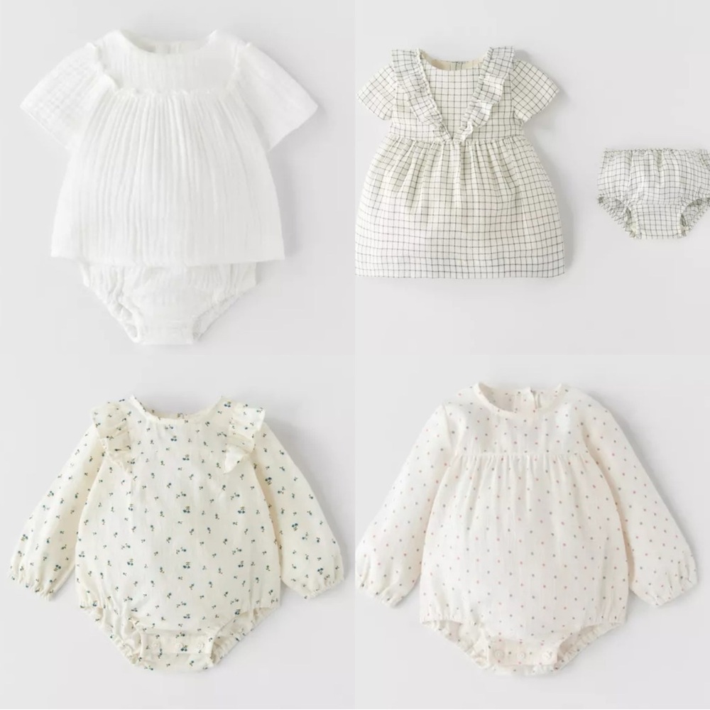 Zara clothes for baby girl 6-9 months